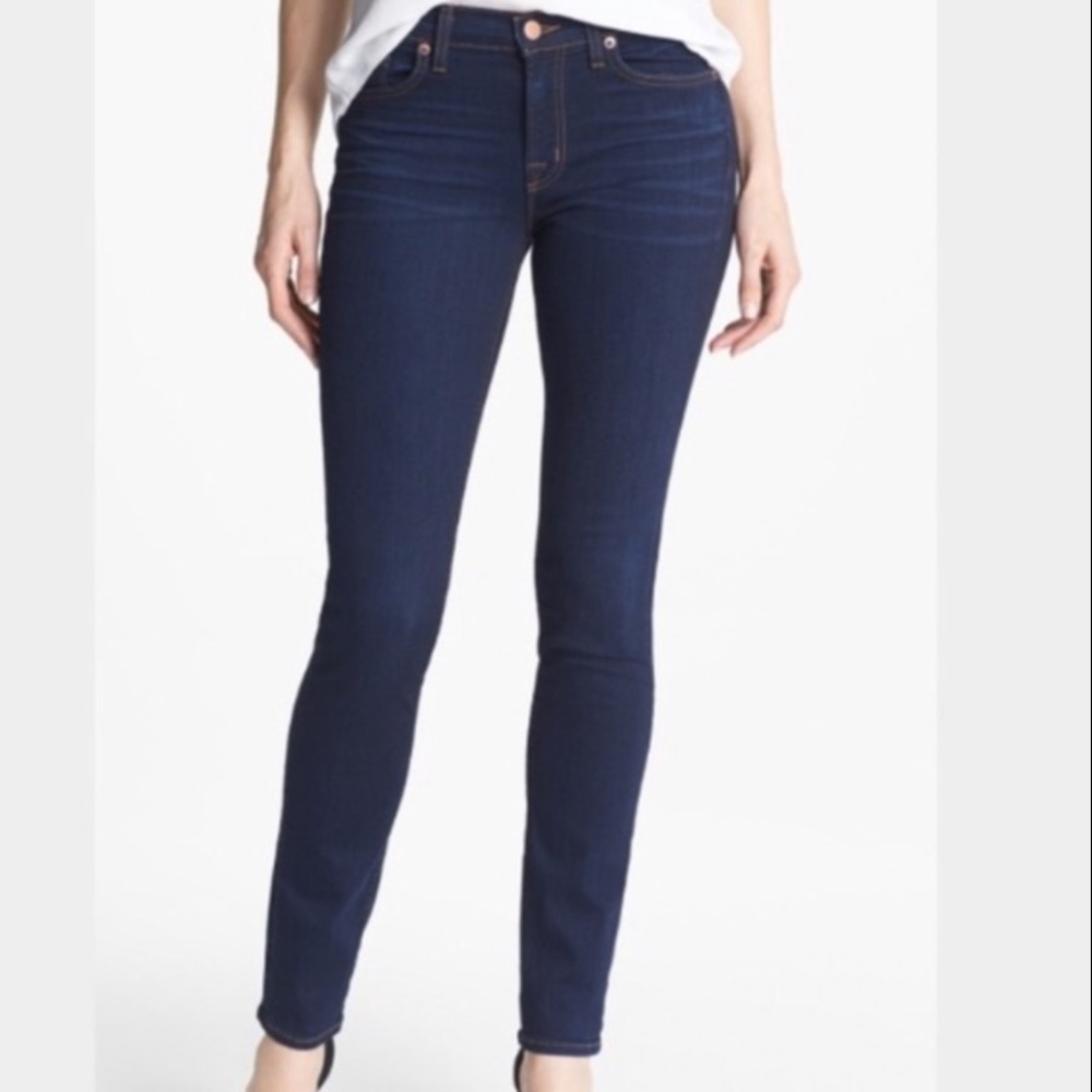 J Brand Scarlett Seven Eights Skinny Jeans Ink